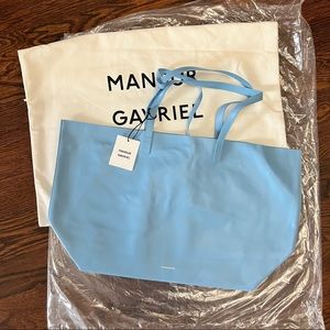 NEW Mansur Gavriel Oversized Lambskin Tote